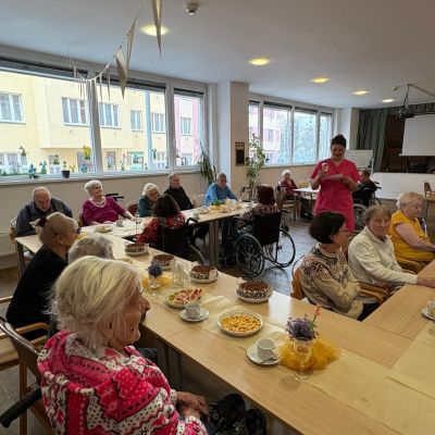 Březnová narozeninová oslava